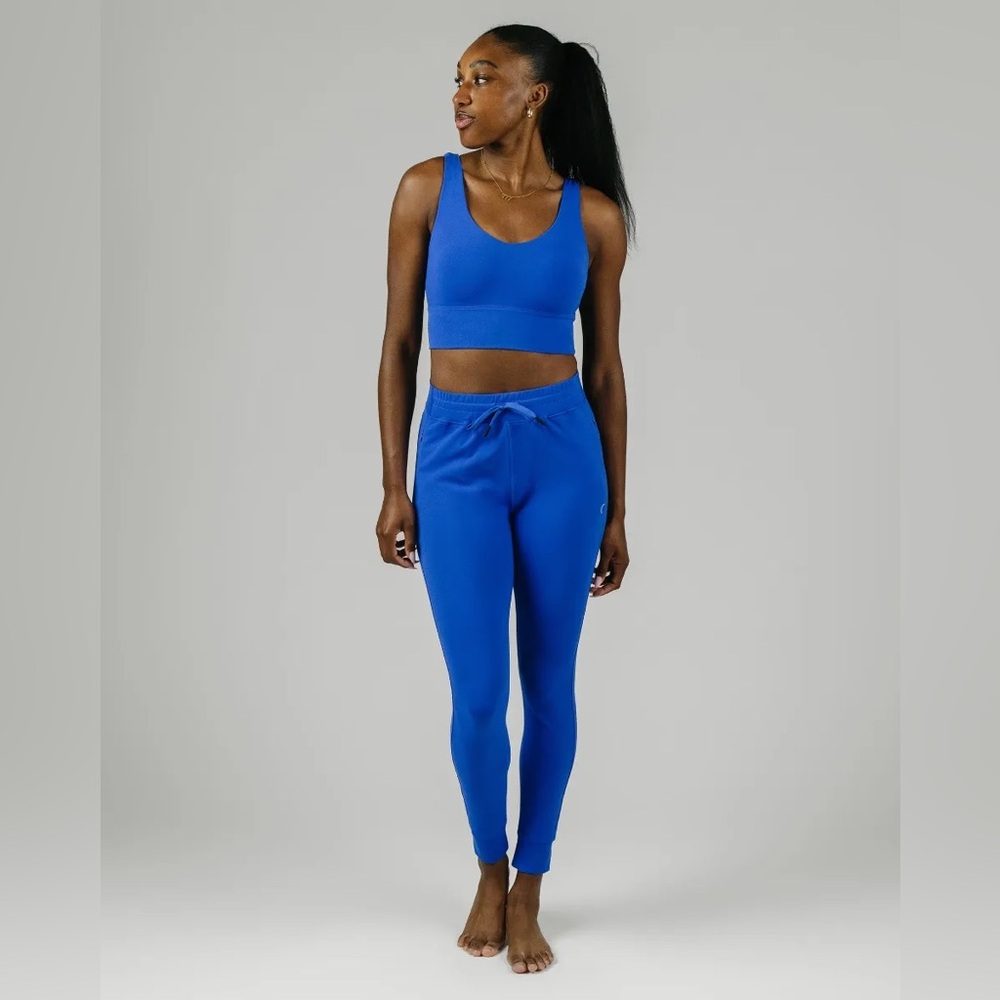 ZYIA Vibrant Blue Confluence Leggings Large
